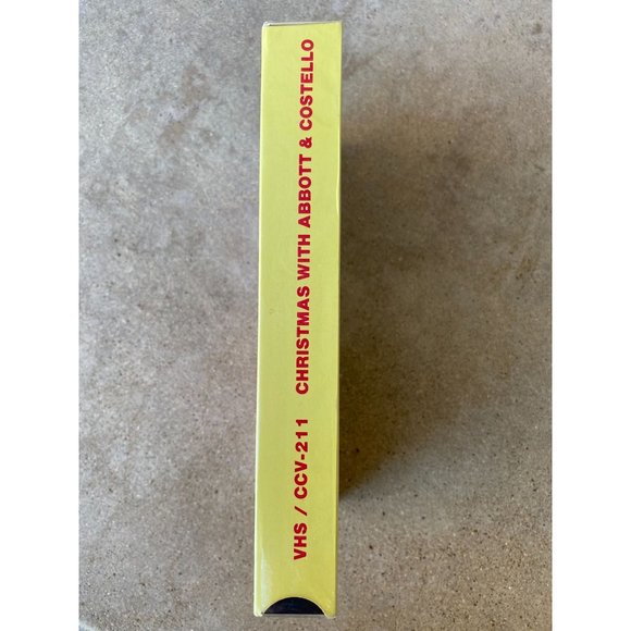 ABBOTT AND COSTELLO VHS - Christmas with Abbott and Costello 1952 - B & W - 1987 - Picture 3 of 6